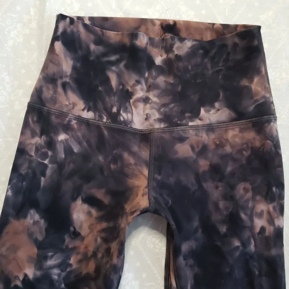 Lululemon Align Pant 28" - Diamond Dye Graphite Grey Pink Pastel - Size 6 - Picture 6 of 13